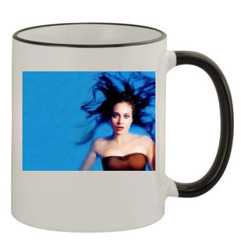 Fiona Apple 11oz Colored Rim & Handle Mug