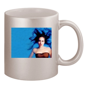 Fiona Apple 11oz Metallic Silver Mug