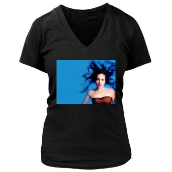 Fiona Apple Women's Deep V-Neck TShirt