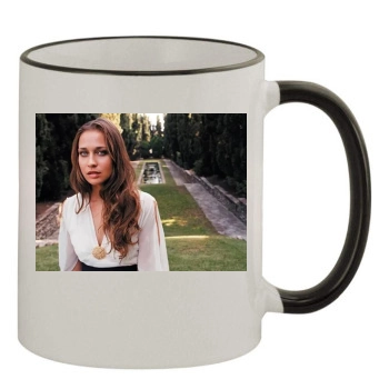 Fiona Apple 11oz Colored Rim & Handle Mug