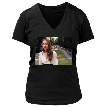 Fiona Apple Women's Deep V-Neck TShirt