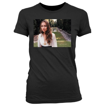 Fiona Apple Women's Junior Cut Crewneck T-Shirt