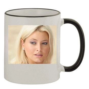 Holly Valance 11oz Colored Rim & Handle Mug