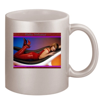 Holly Valance 11oz Metallic Silver Mug