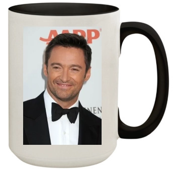 Hugh Jackman 15oz Colored Inner & Handle Mug