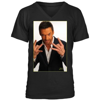 Hugh Jackman Men's V-Neck T-Shirt