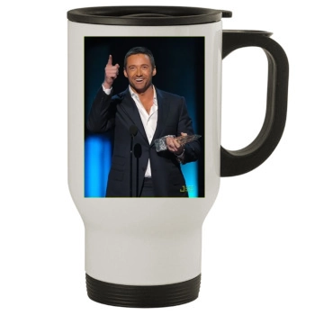 Hugh Jackman Stainless Steel Travel Mug