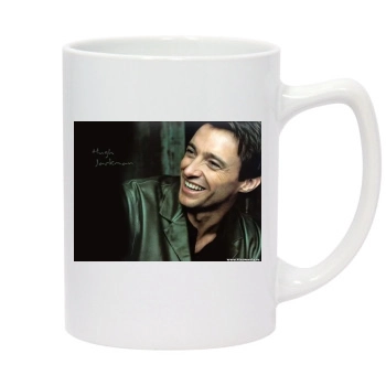 Hugh Jackman 14oz White Statesman Mug