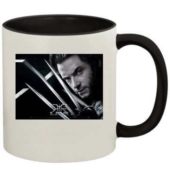 Hugh Jackman 11oz Colored Inner & Handle Mug