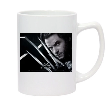 Hugh Jackman 14oz White Statesman Mug