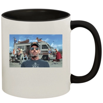 Hugh Laurie 11oz Colored Inner & Handle Mug