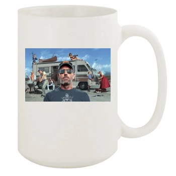 Hugh Laurie 15oz White Mug