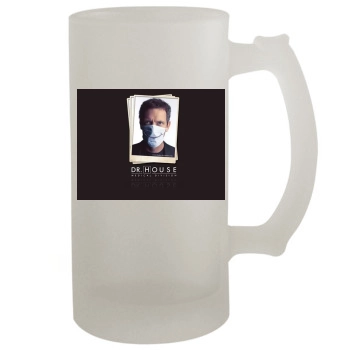 Hugh Laurie 16oz Frosted Beer Stein