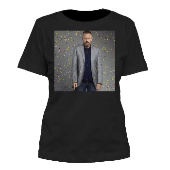 Hugh Laurie Women's Cut T-Shirt