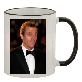 Hugh Laurie 11oz Colored Rim & Handle Mug