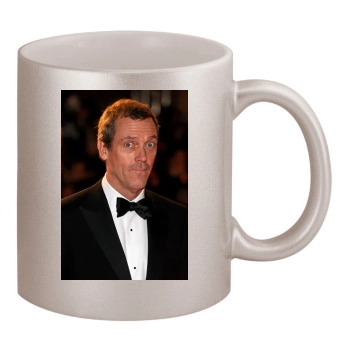 Hugh Laurie 11oz Metallic Silver Mug