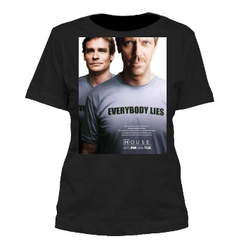 Hugh Laurie Women's Cut T-Shirt