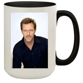 Hugh Laurie 15oz Colored Inner & Handle Mug