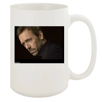 Hugh Laurie 15oz White Mug