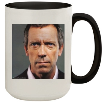 Hugh Laurie 15oz Colored Inner & Handle Mug