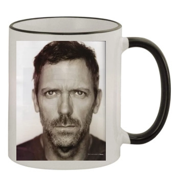 Hugh Laurie 11oz Colored Rim & Handle Mug