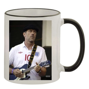 Hugh Laurie 11oz Colored Rim & Handle Mug