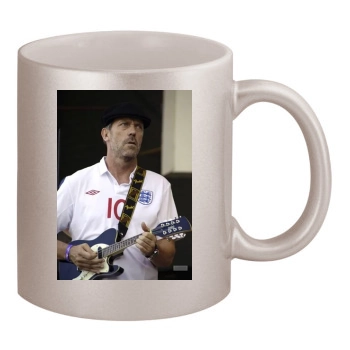 Hugh Laurie 11oz Metallic Silver Mug