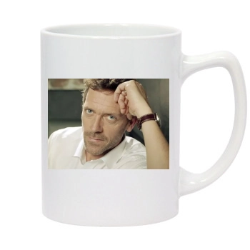 Hugh Laurie 14oz White Statesman Mug