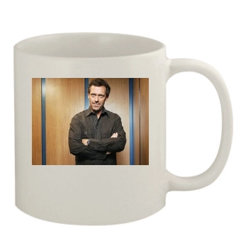 Hugh Laurie 11oz White Mug