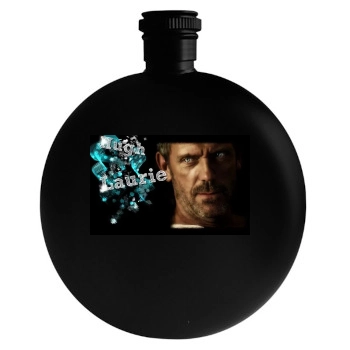 Hugh Laurie Round Flask