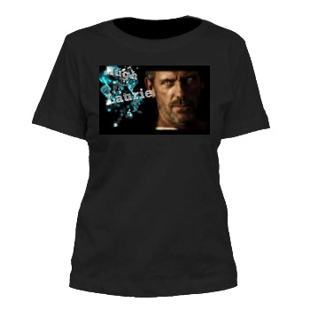 Hugh Laurie Women's Cut T-Shirt