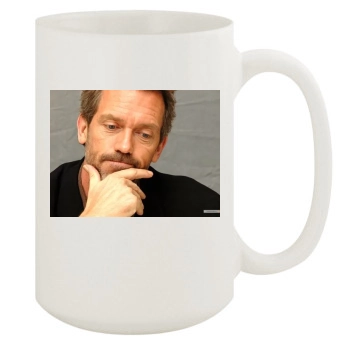 Hugh Laurie 15oz White Mug