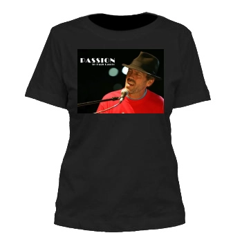 Hugh Laurie Women's Cut T-Shirt