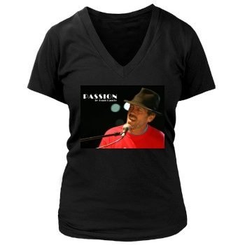 Hugh Laurie Women's Deep V-Neck TShirt