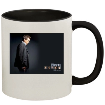 Hugh Laurie 11oz Colored Inner & Handle Mug