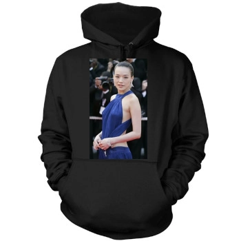 Shu Qi Mens Pullover Hoodie Sweatshirt