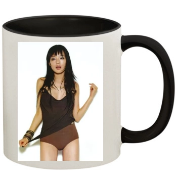 Shu Qi 11oz Colored Inner & Handle Mug