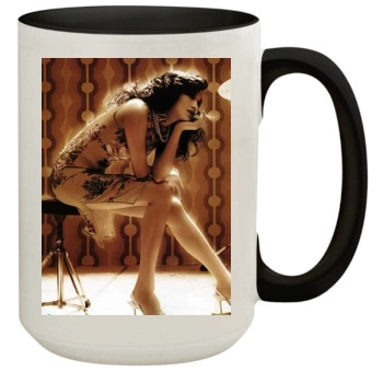 Shu Qi 15oz Colored Inner & Handle Mug