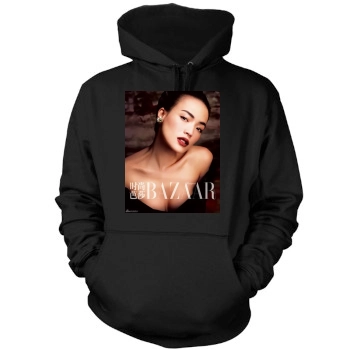 Shu Qi Mens Pullover Hoodie Sweatshirt