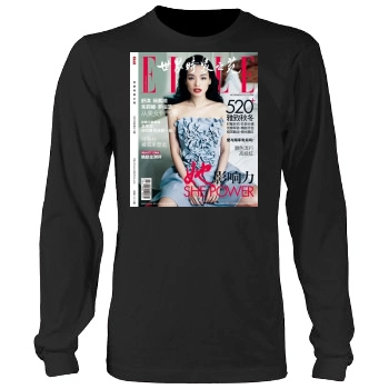 Shu Qi Men's Heavy Long Sleeve TShirt