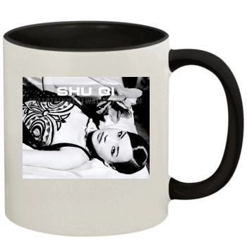 Shu Qi 11oz Colored Inner & Handle Mug