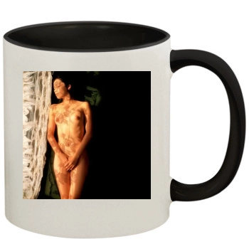 Shu Qi 11oz Colored Inner & Handle Mug