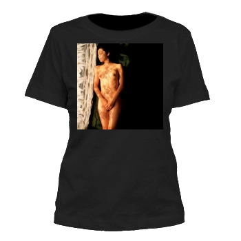 Shu Qi Women's Cut T-Shirt