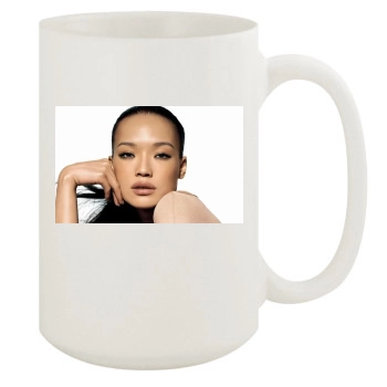 Shu Qi 15oz White Mug