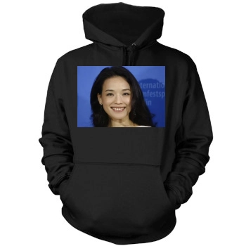 Shu Qi Mens Pullover Hoodie Sweatshirt