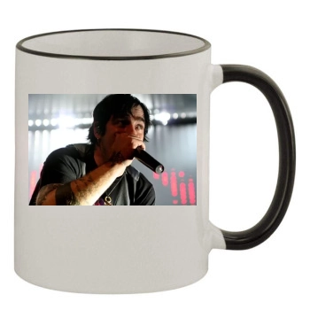 Adam Gontier 11oz Colored Rim & Handle Mug