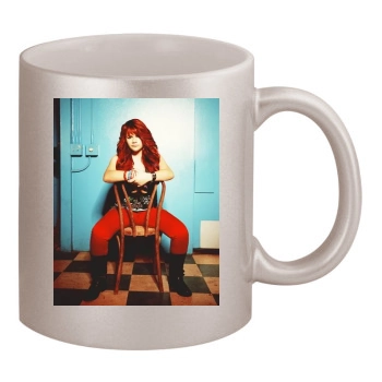 Allison Iraheta 11oz Metallic Silver Mug