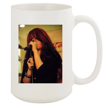 Allison Iraheta 15oz White Mug