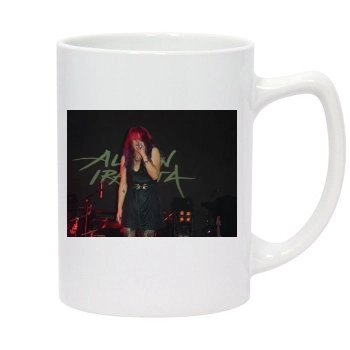 Allison Iraheta 14oz White Statesman Mug