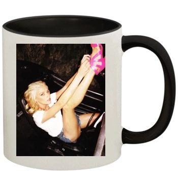 Amber Heard 11oz Colored Inner & Handle Mug